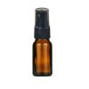 10 ML Amber Cam Dropper Şişe Beyaz Parmak Sprey